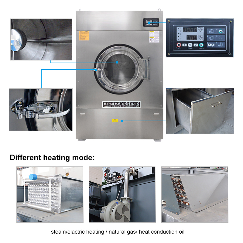 W pełni autoutomatyczna suszarka przemysłowa hotelowa W pełni autoutomatyczna suszarka przemysłowa hotelowa